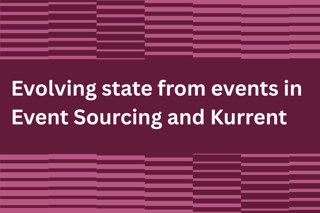 Cover for How to Get the Current Entity State from Events