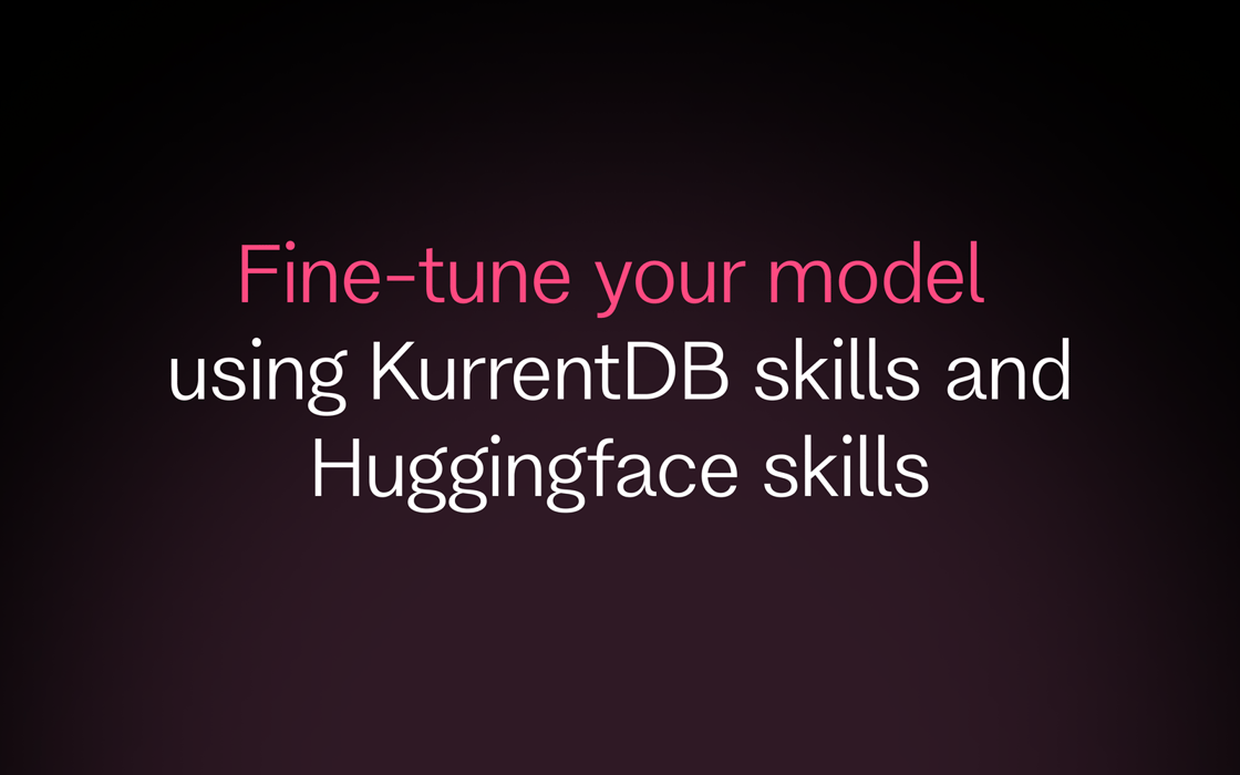 Cover for Fine-tune your models with Skills